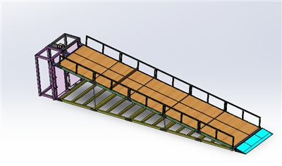 轮椅车动态稳定性试验机